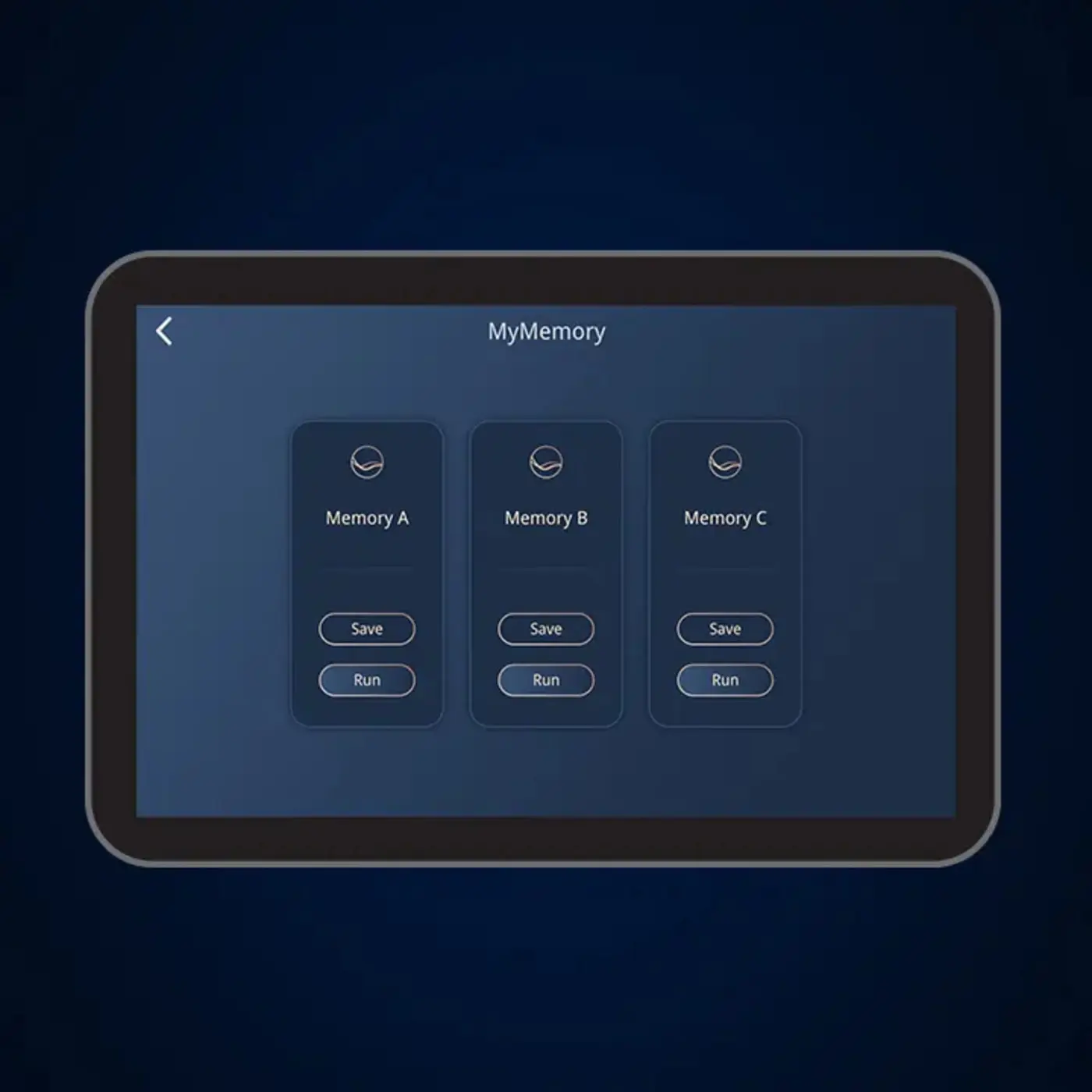 MyMassage® Memory Programs