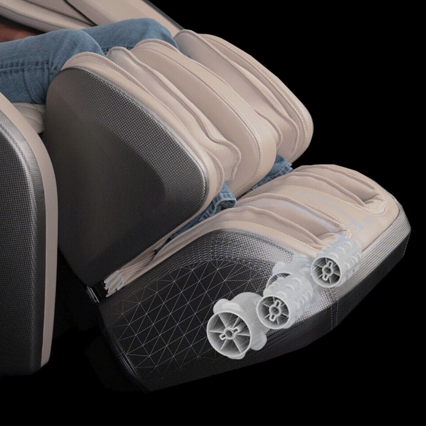 Double Roller Foot Reflexology