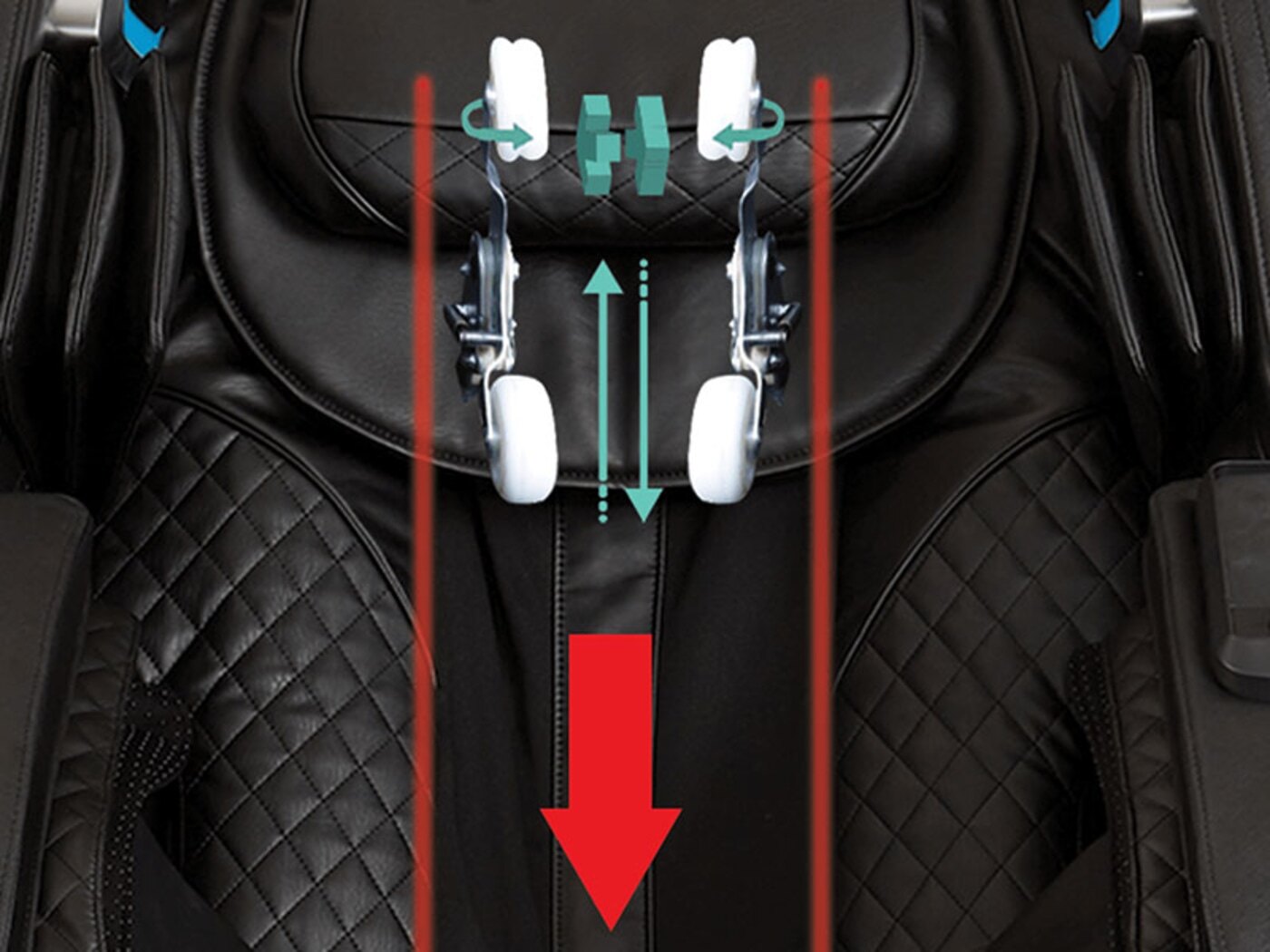 4D Back Massage Mechanism